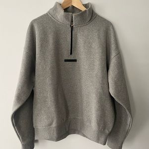 FEAR OF GOD ESSENTIALS QUARTER ZIP
